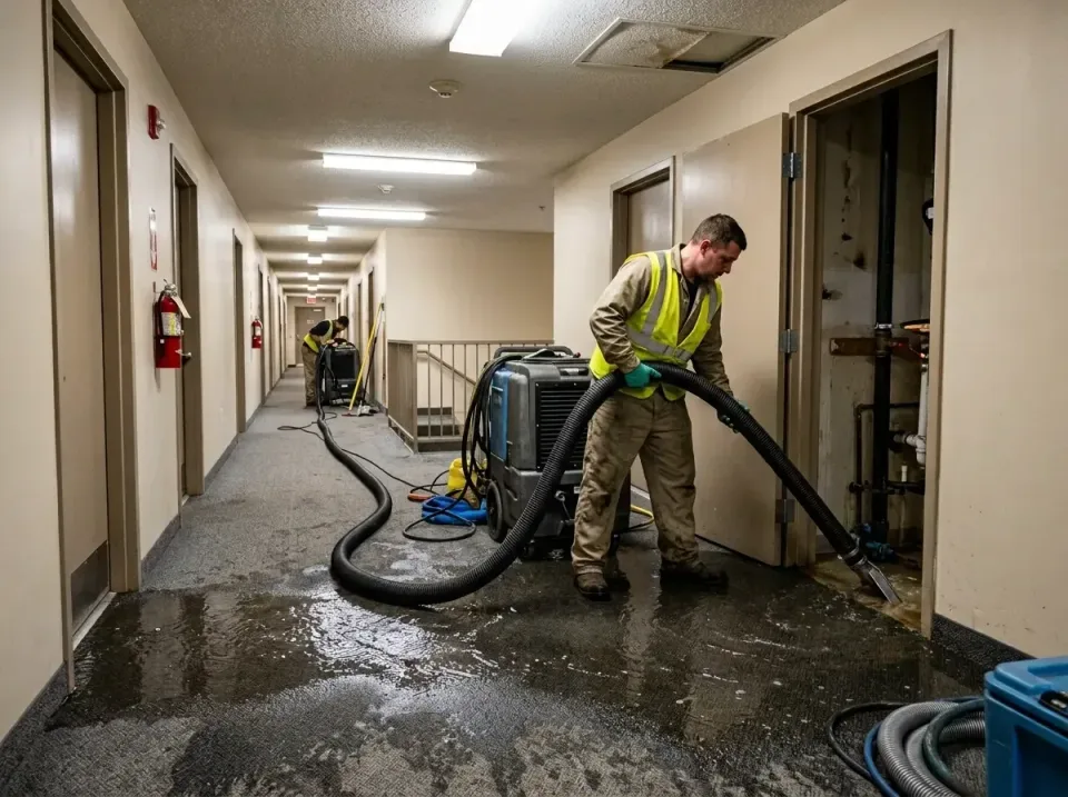 multi-unit-apartment-hallway-f-005 — frequently asked questions, Emergency Burst Pipe Water Extraction & Removal in Forest H…